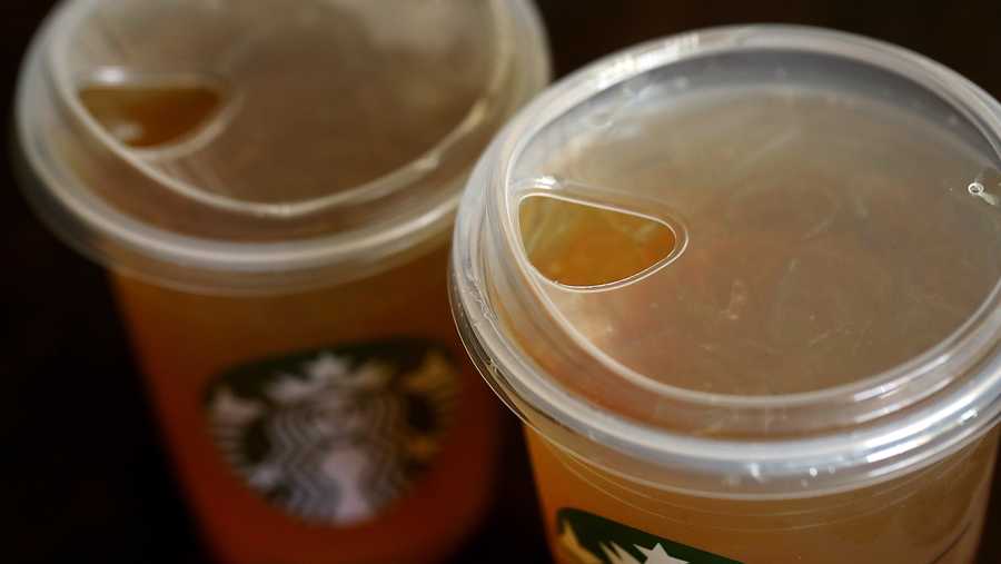 Starbucks has officially abandoned straws in favor of sippy cup lids … well, mostly